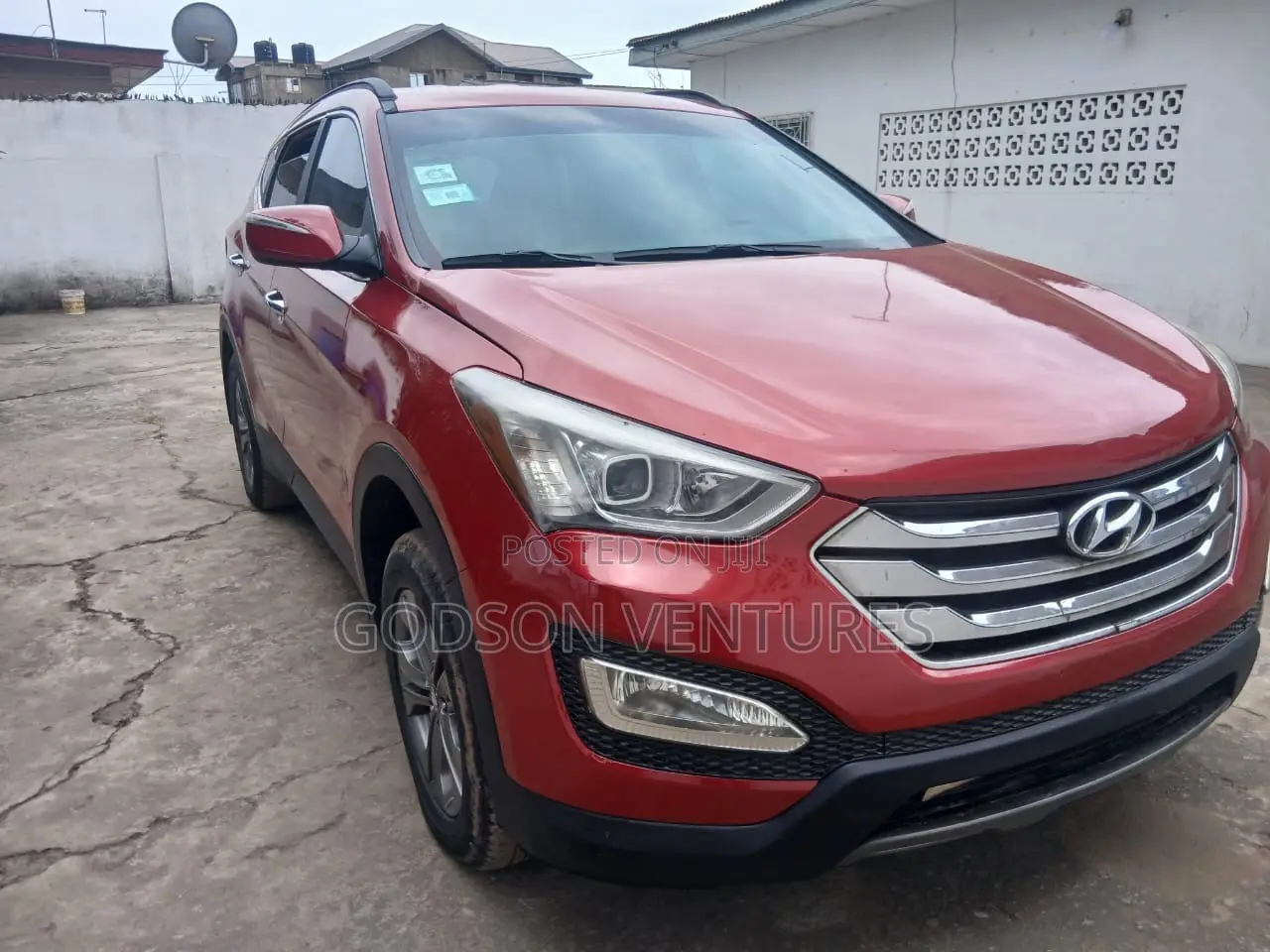 Hyundai Santa Fe Sport 2013 Red
