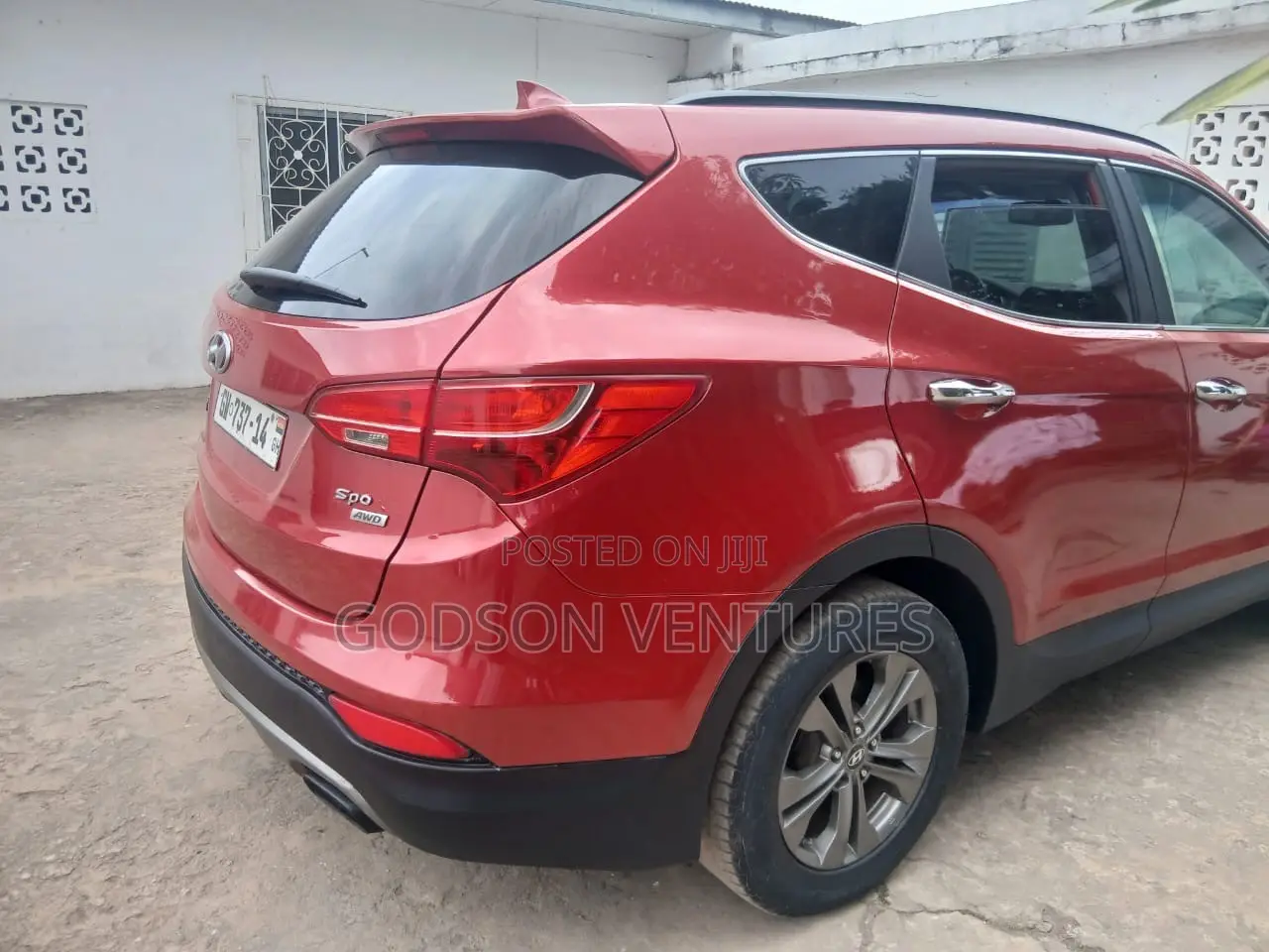 Hyundai Santa Fe Sport 2013 Red