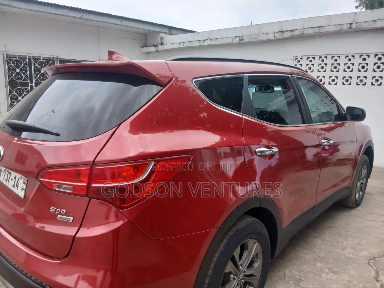 Hyundai Santa Fe Sport 2013 Red