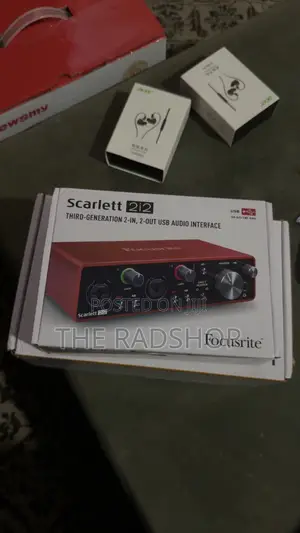 Scarlett 2i2 THIRD-GENERATION USB AUDIO INTERFACE/soundcard