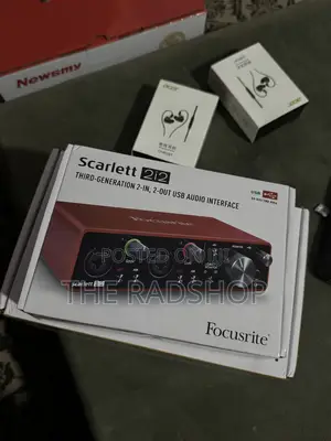 Scarlett 2i2 THIRD-GENERATION USB AUDIO INTERFACE/soundcard