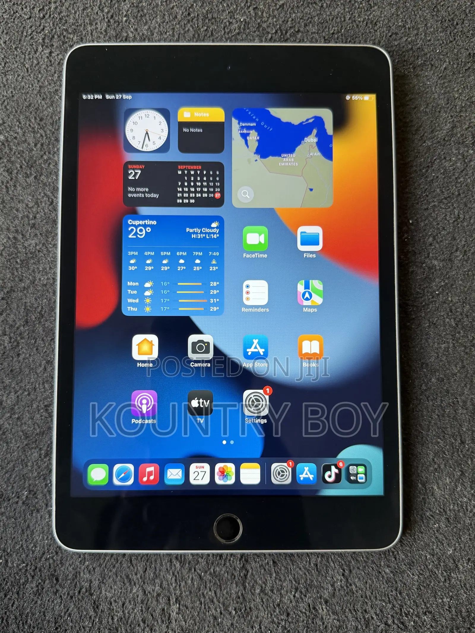 New Apple iPad mini 4 128 GB Gray