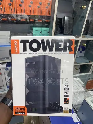 LDNIO Tower Extension Power Socket (2500W, SKW6457)