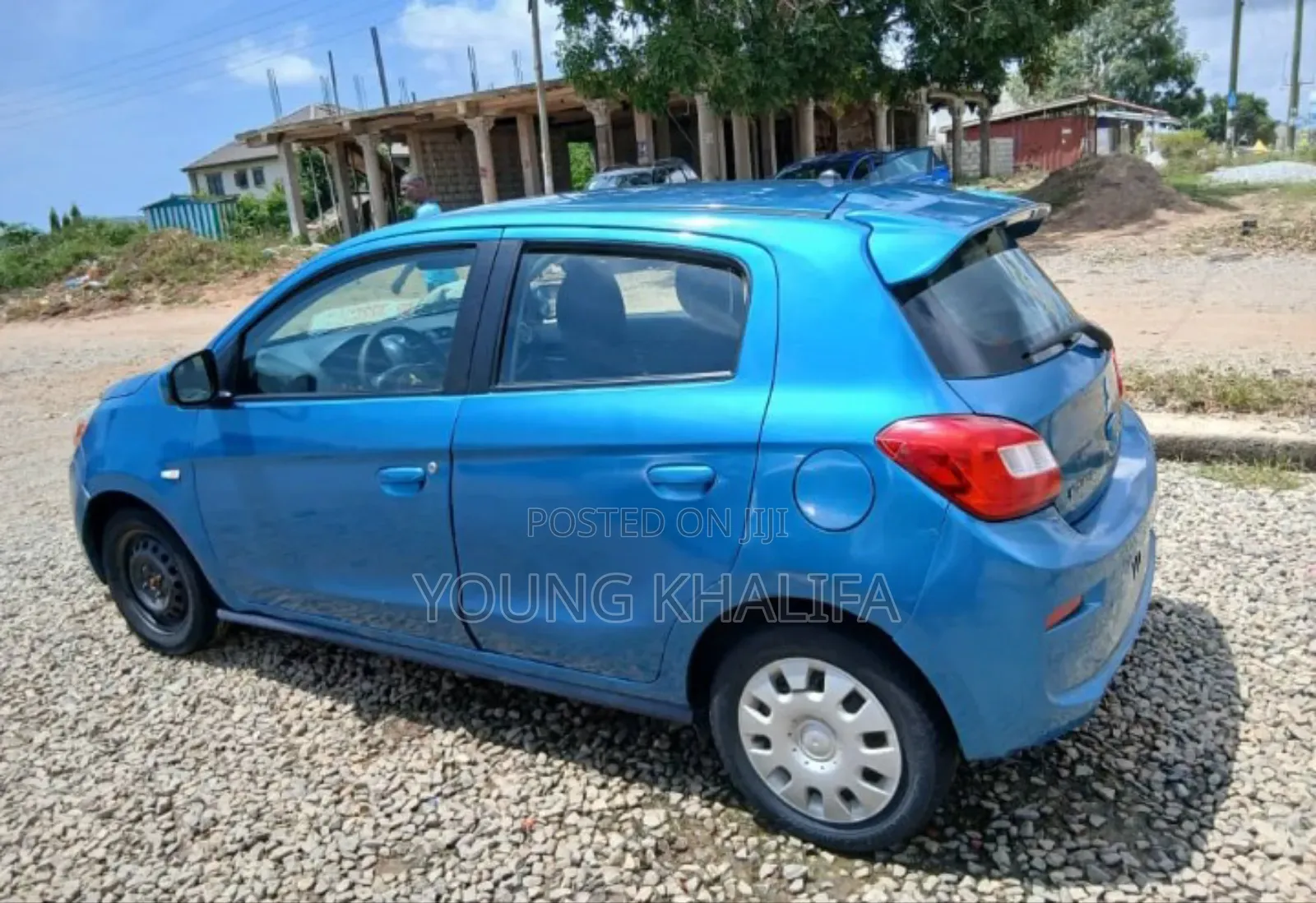 Mitsubishi Mirage 2012 Blue