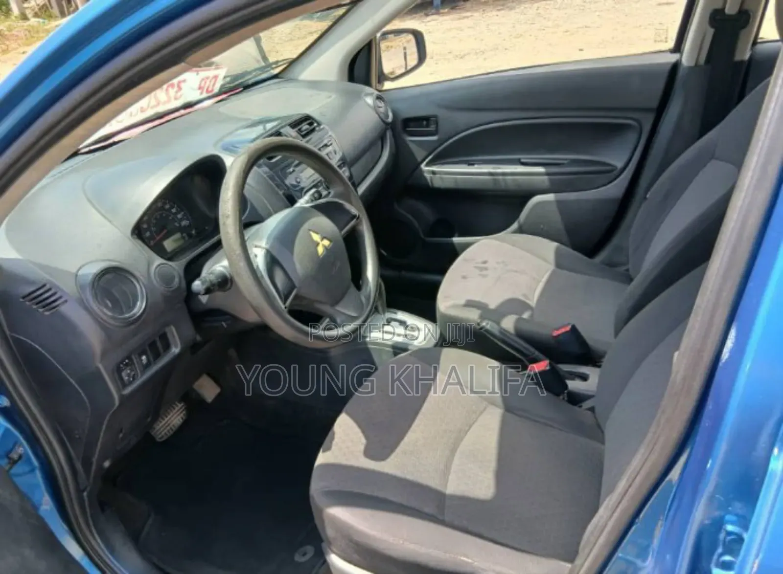Mitsubishi Mirage 2012 Blue