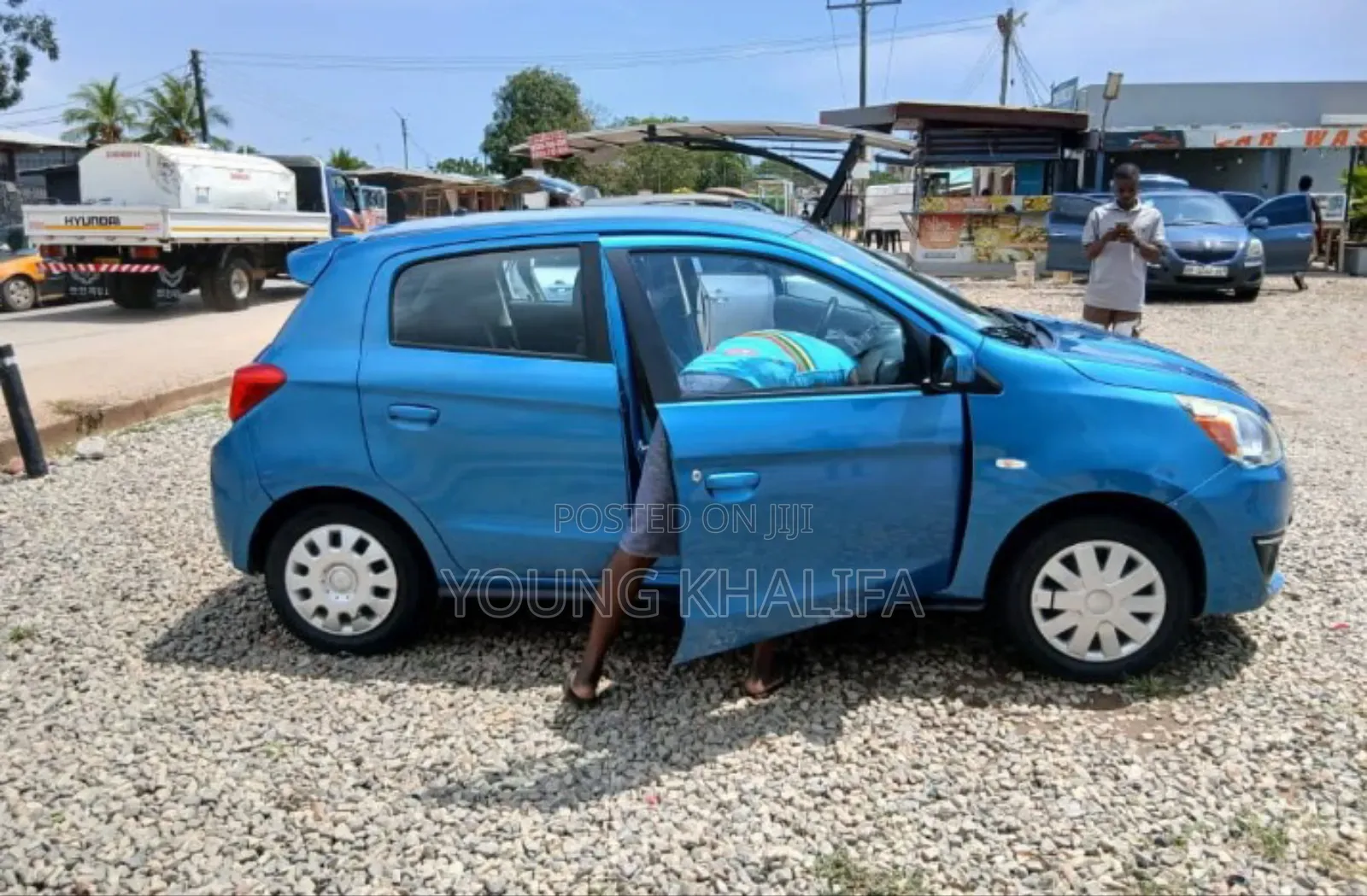 Mitsubishi Mirage 2012 Blue