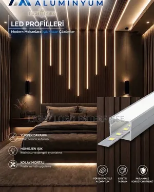 Wallpaper Fram Aluminum Profiles Channel 3meters