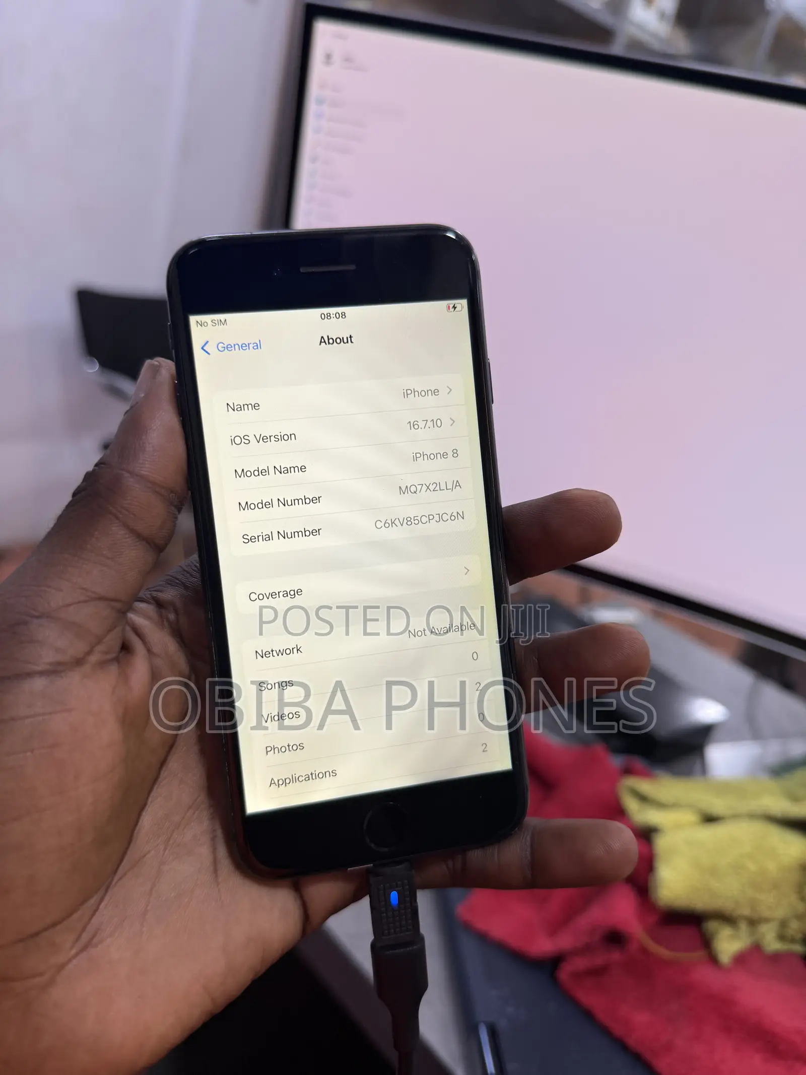 Apple iPhone 8 256 GB Black