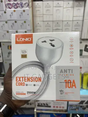LDNIO Extension Cord (SC1017, 2500W, 5000mm)