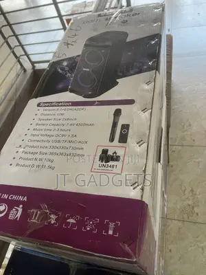 DR-8819 Wireless Party Speaker Turn Up the Volume for Any Occasion!