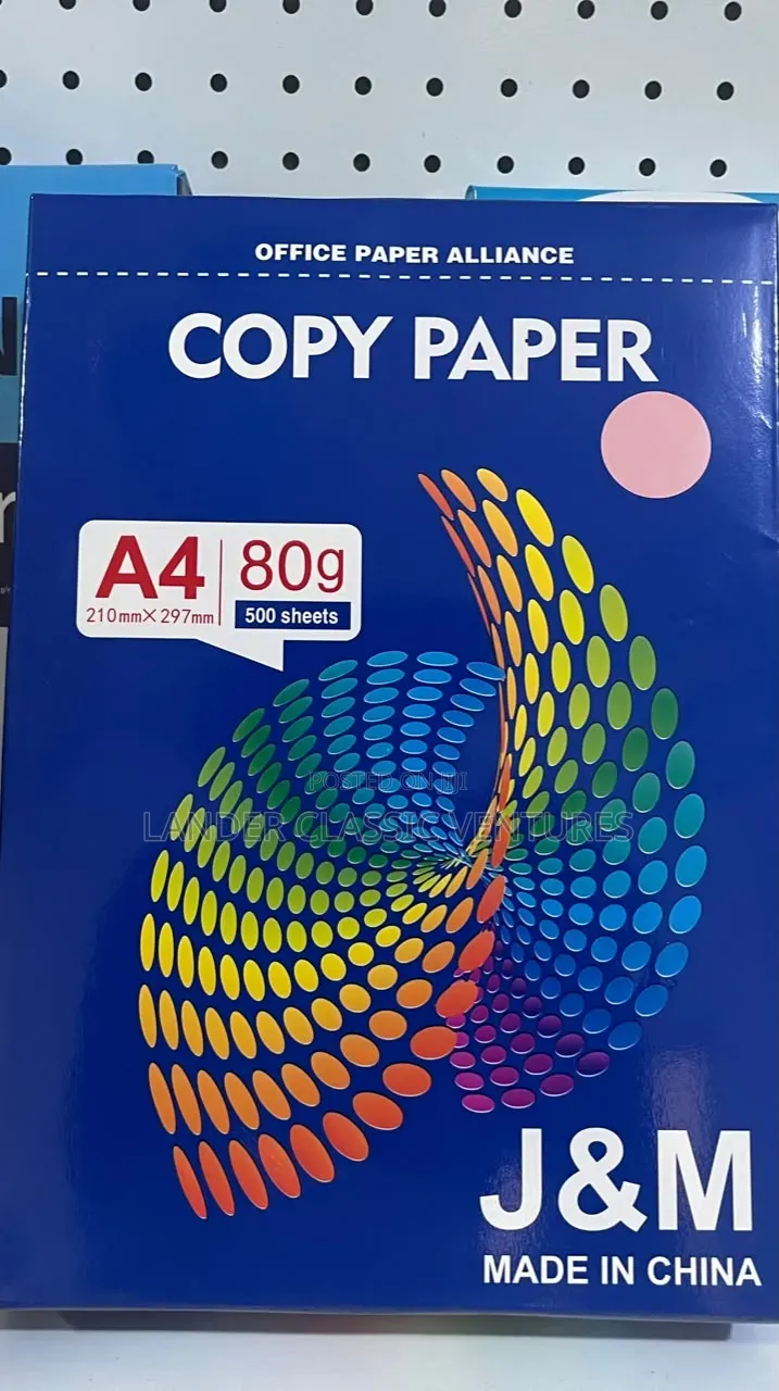 J M A4 Sheet