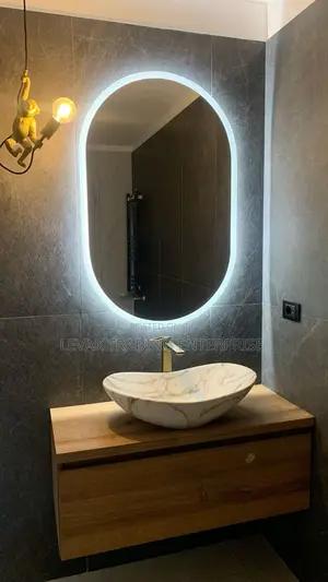 - Mirror With Light - Touch Light Mirror