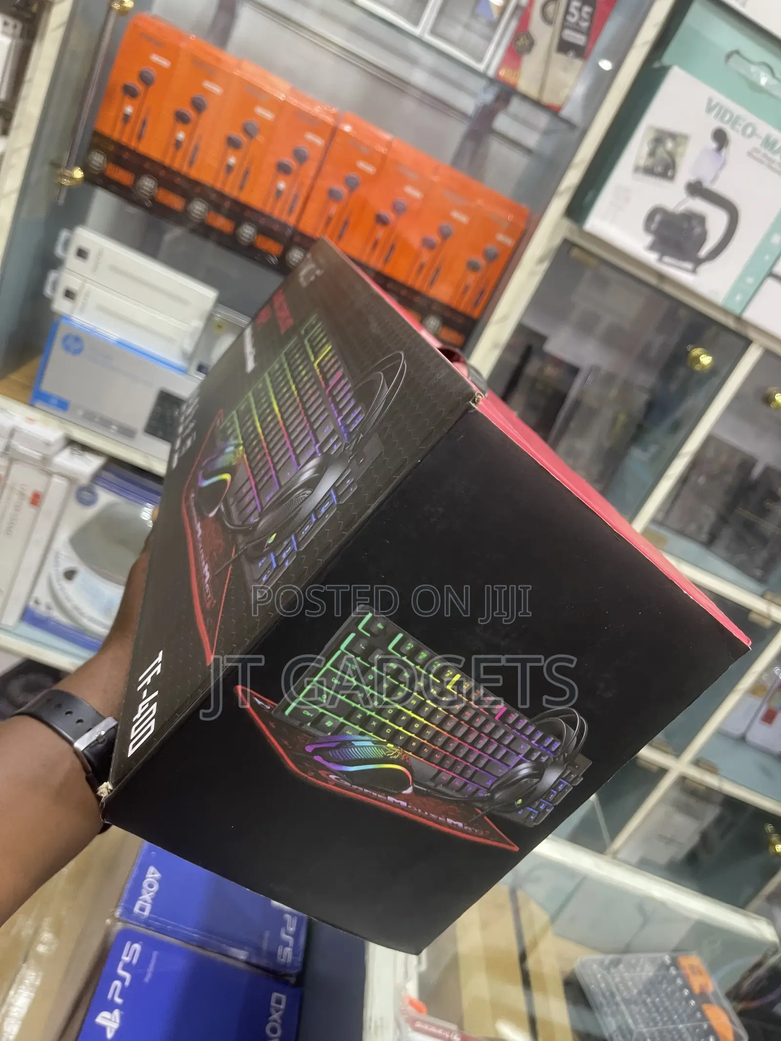 T-Wolf TF-400 Gaming Combo Kit (4-in-1) Gear Up for Serious Gaming!