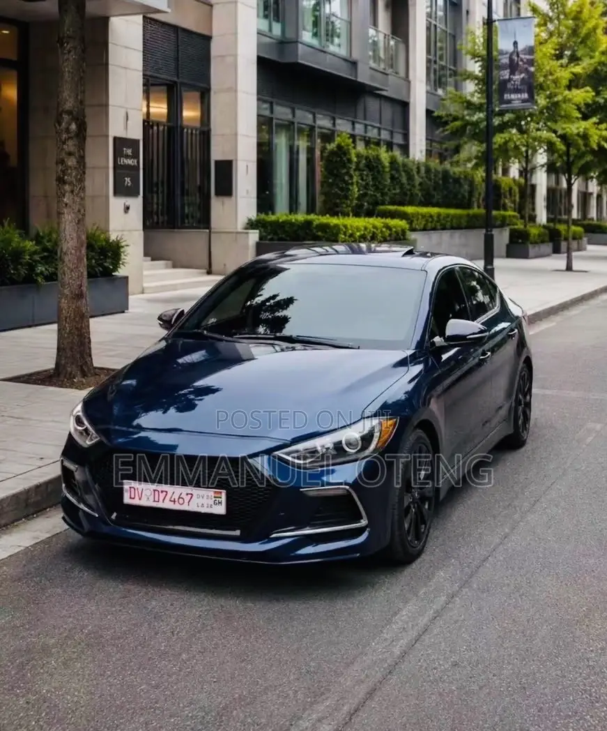 Hyundai Elantra 2017 Blue