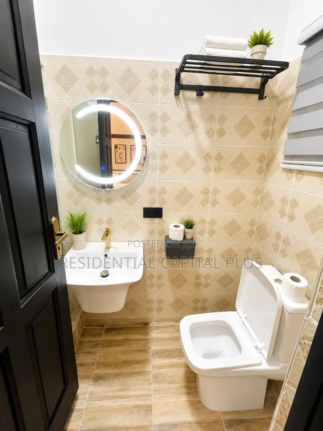 Furnished 1 Room + Living for Short Stay at East Legon Extension