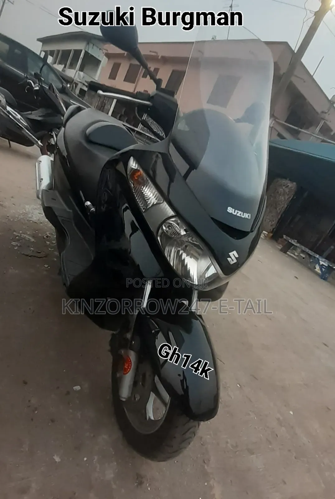 Suzuki Burgman 2020 Black
