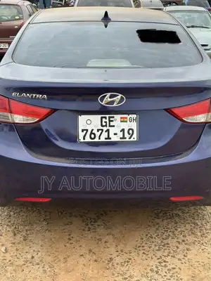 Hyundai Elantra 2013 Blue