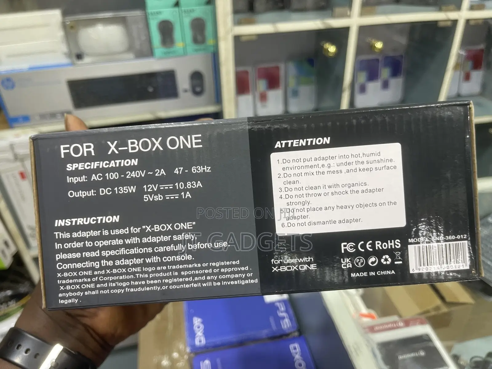 Xbox One AC Adapter (135W)