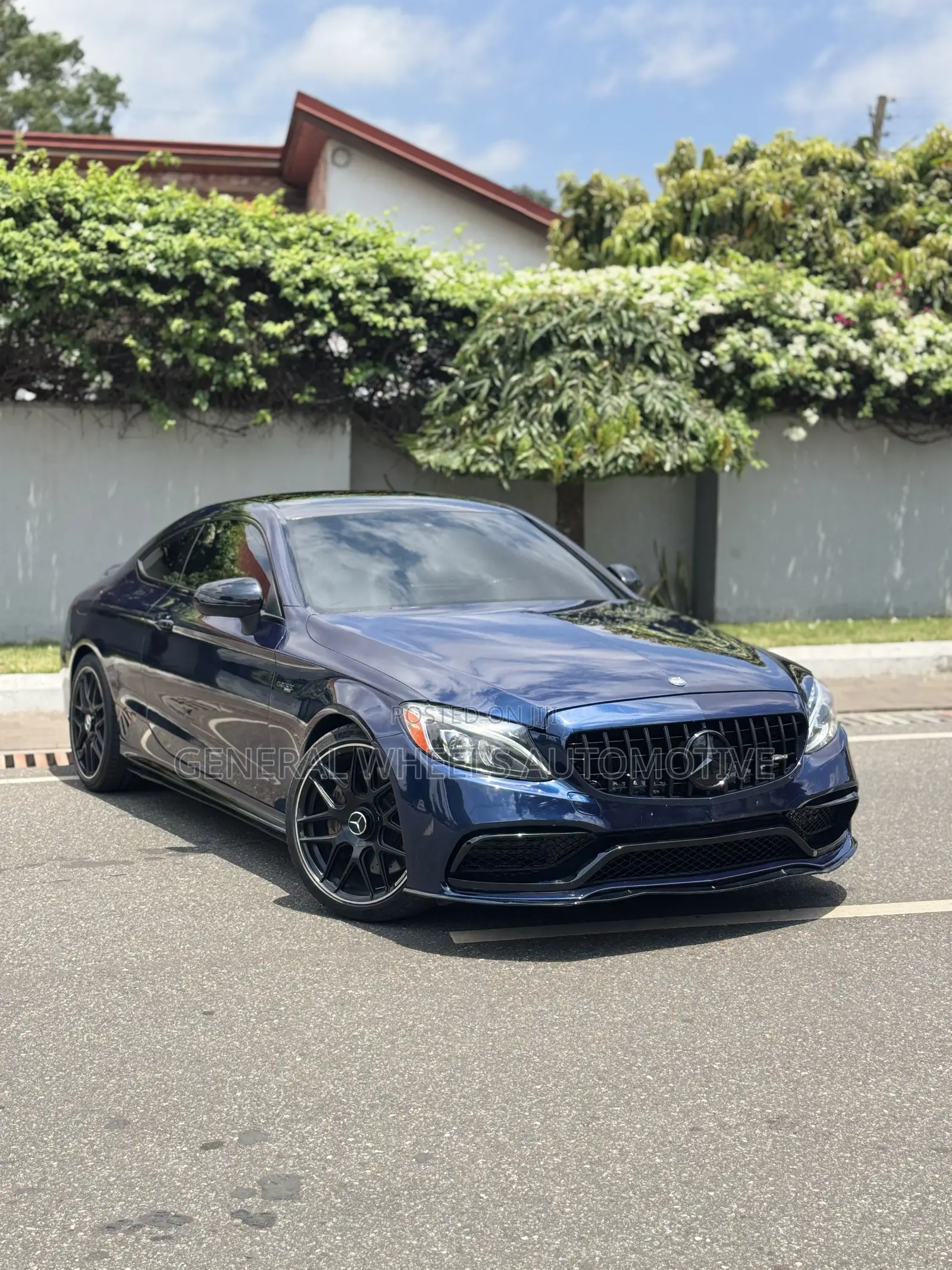 Mercedes-Benz C43 4Matic Coupe AWD (3.0L V6 9AM) 2018 Blue
