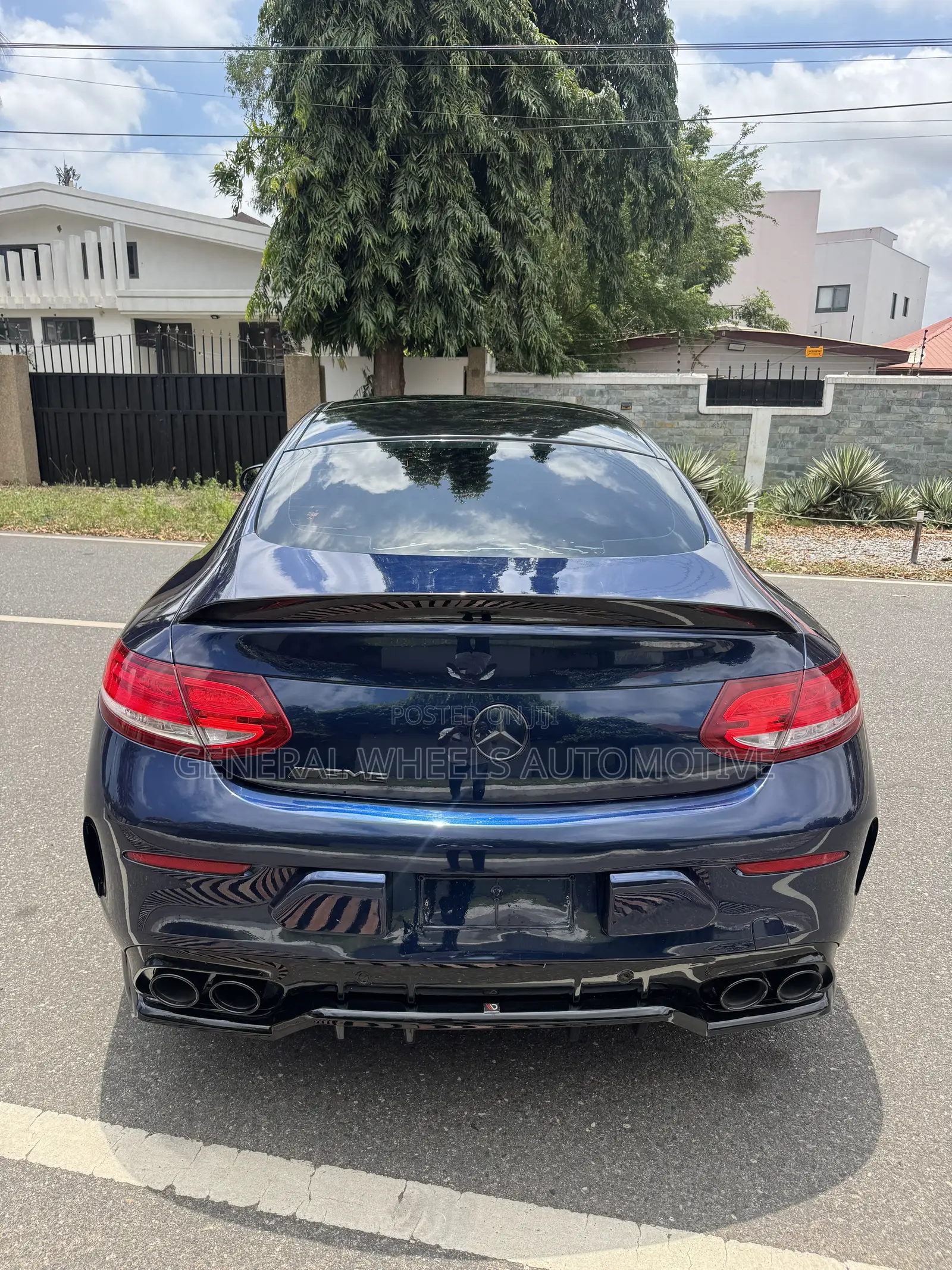 Mercedes-Benz C43 4Matic Coupe AWD (3.0L V6 9AM) 2018 Blue