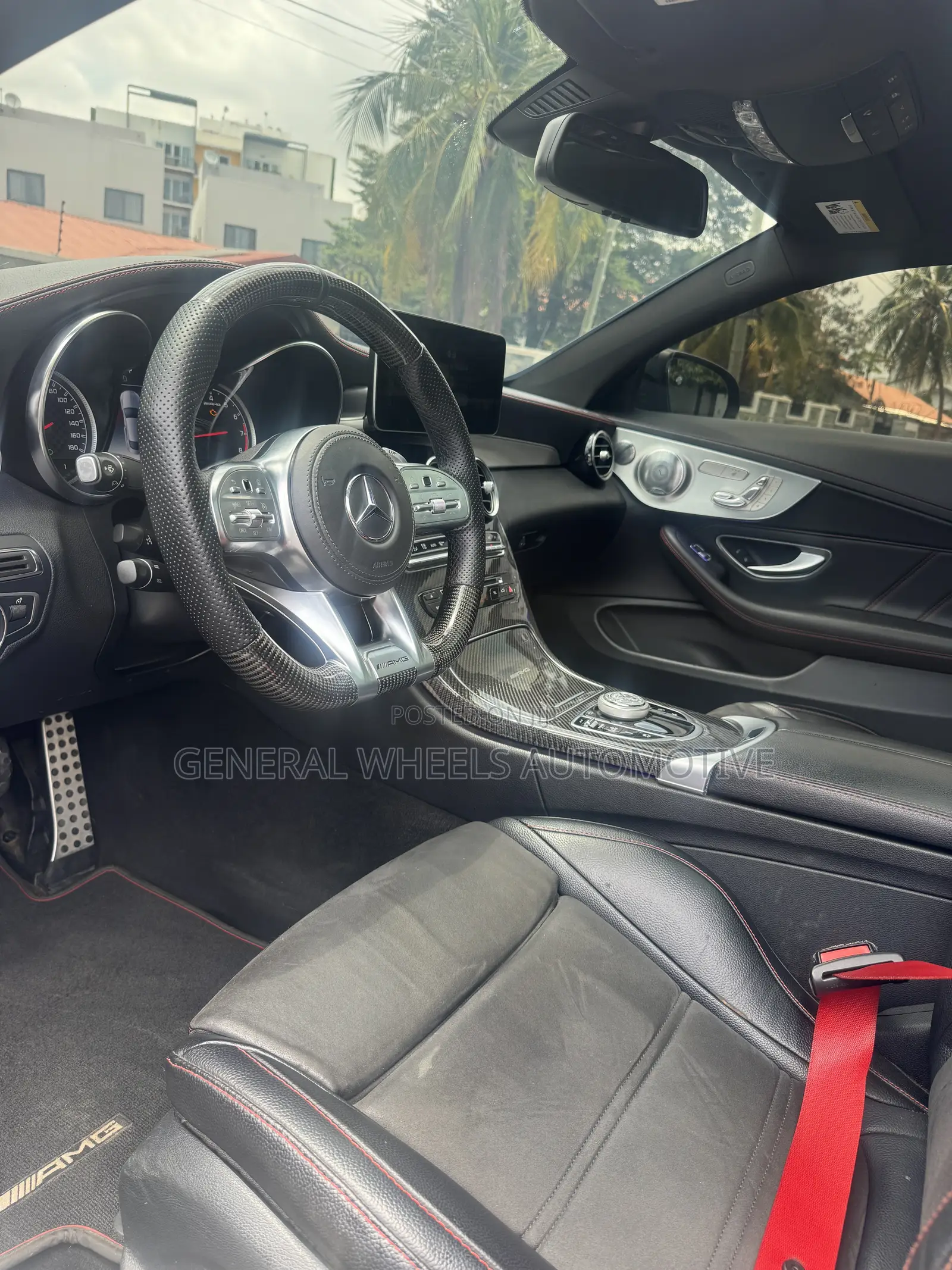 Mercedes-Benz C43 4Matic Coupe AWD (3.0L V6 9AM) 2018 Blue