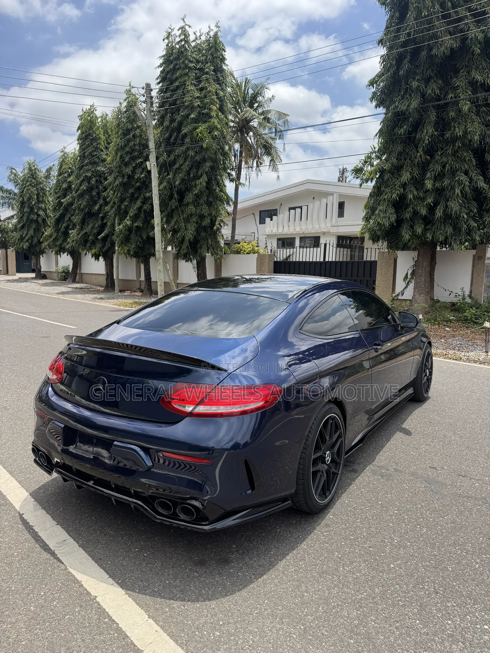 Mercedes-Benz C43 4Matic Coupe AWD (3.0L V6 9AM) 2018 Blue