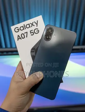 New Samsung Galaxy A07 64 GB Black
