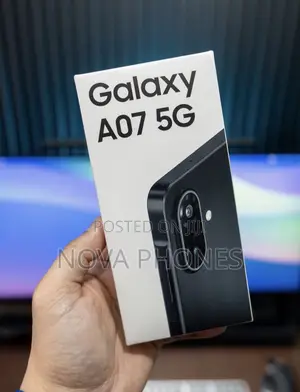 New Samsung Galaxy A07 64 GB Black