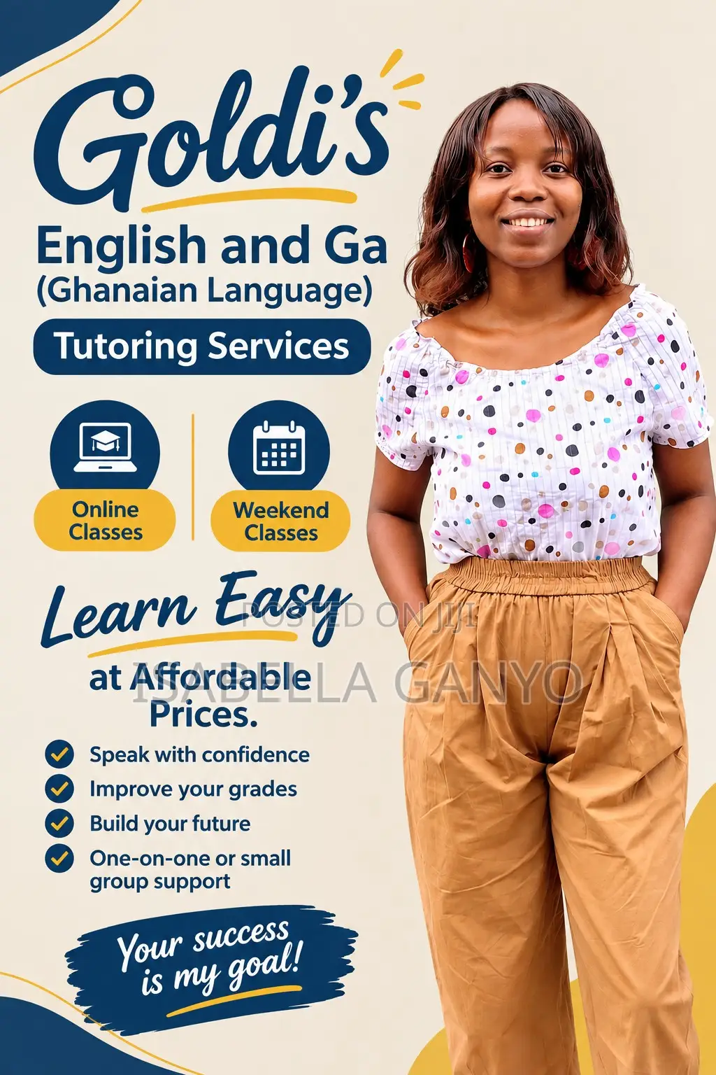 English, Ga( Ghanaian Language) Tutor