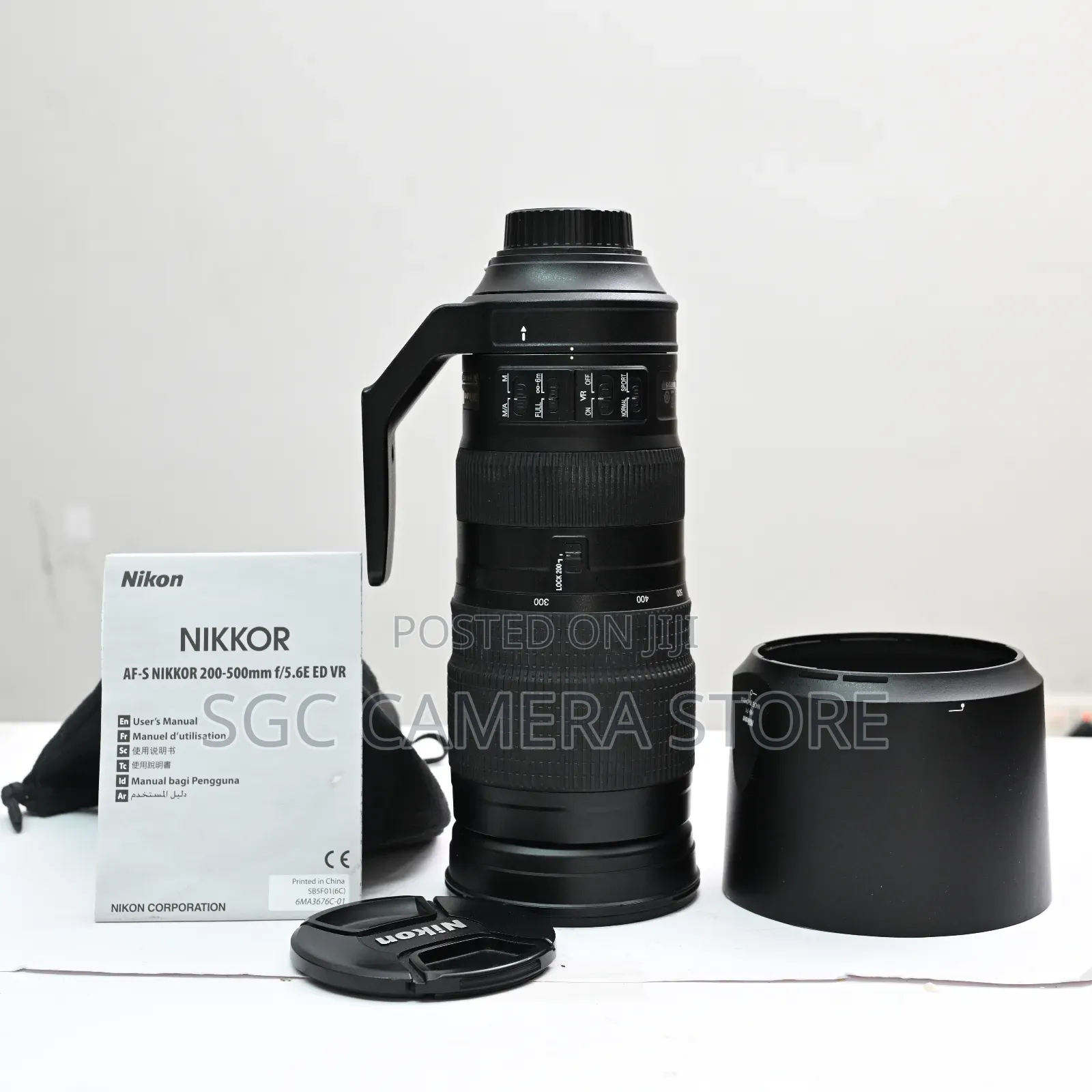 Nikon 200-500mm F5.6 VR Lens // 6-Months Warranty