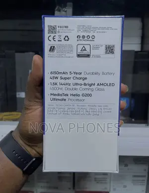 New Tecno Camon 50 256 GB