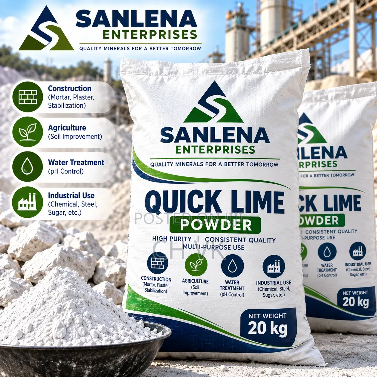 Quick Lime Powder