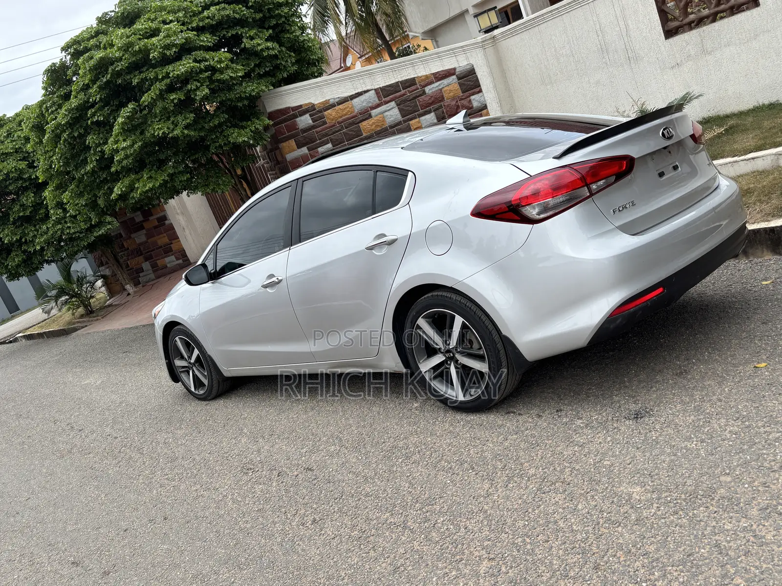 Kia Forte S Sedan 2017 Silver