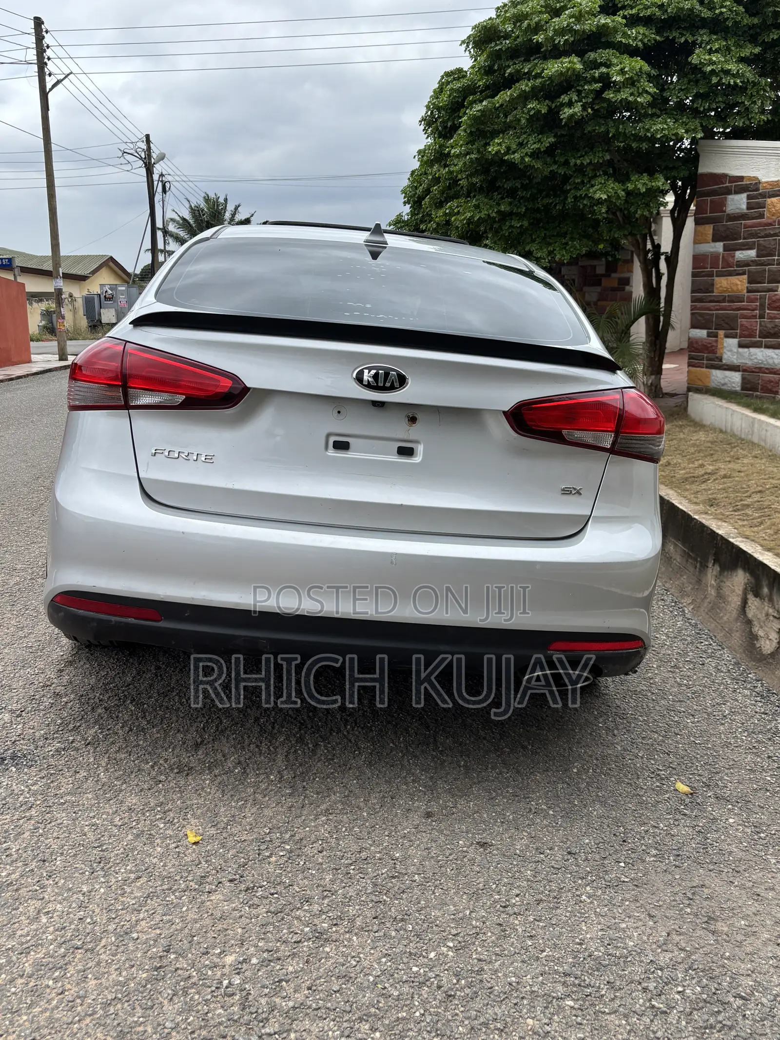 Kia Forte S Sedan 2017 Silver