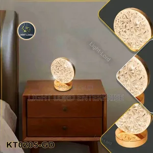 KT050-Gold Somalia Dest Touch Chargeable Lamp