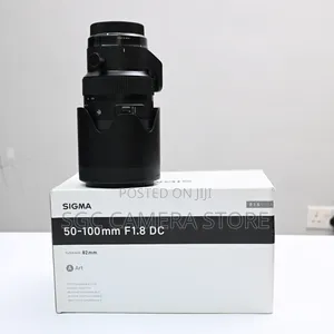 Sigma 50-100 F1.8 DC Art Lens // Canon EF