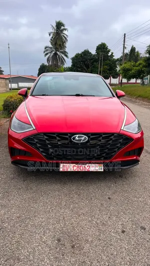 Hyundai Sonata Limited 2021 Red