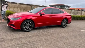 Hyundai Sonata Limited 2021 Red