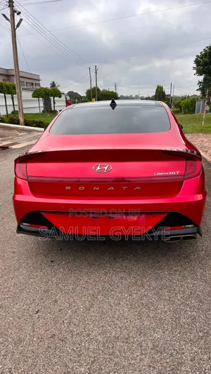 Hyundai Sonata Limited 2021 Red