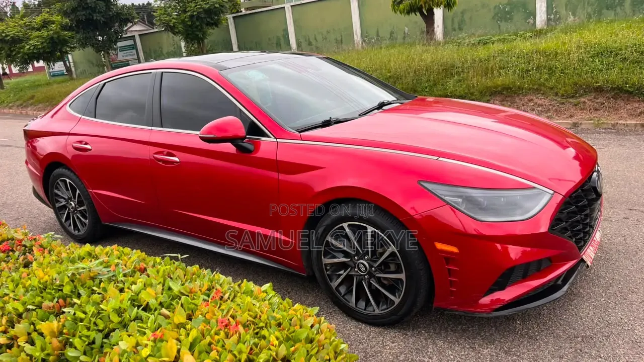 Hyundai Sonata Limited 2021 Red
