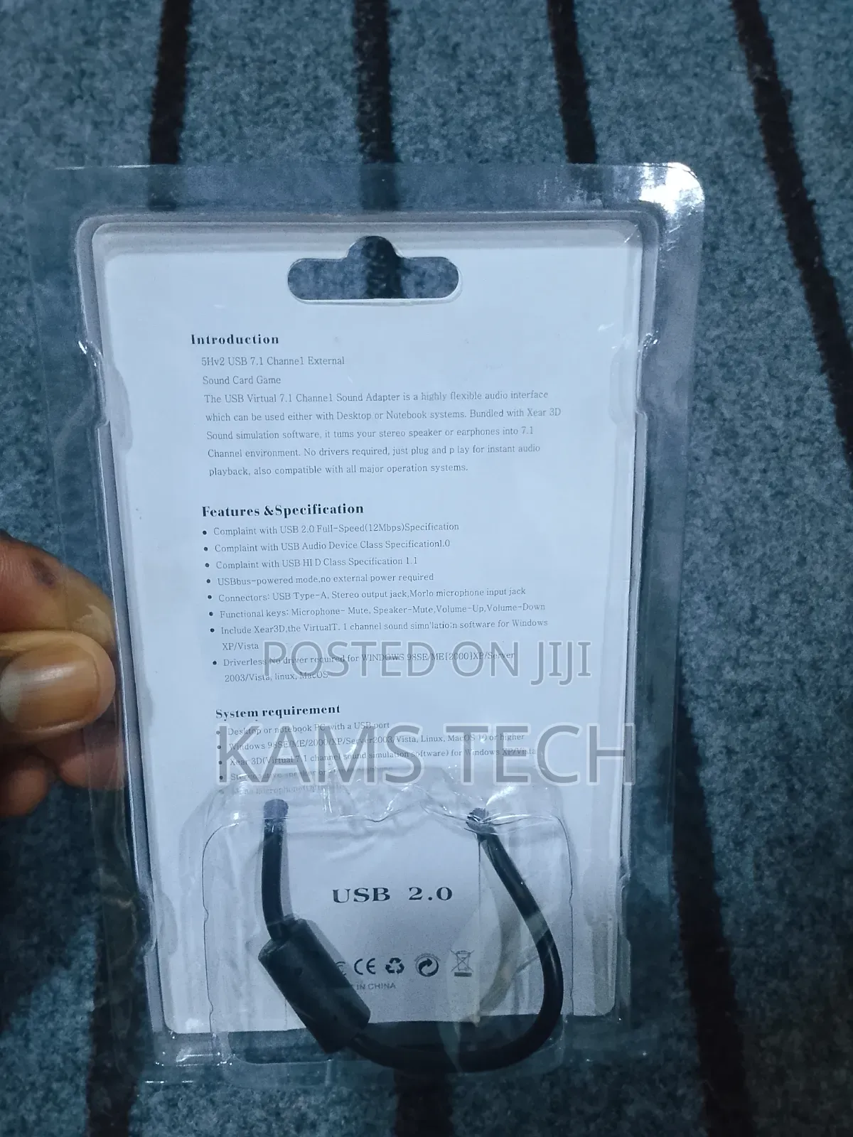 USB Steel Sound Card