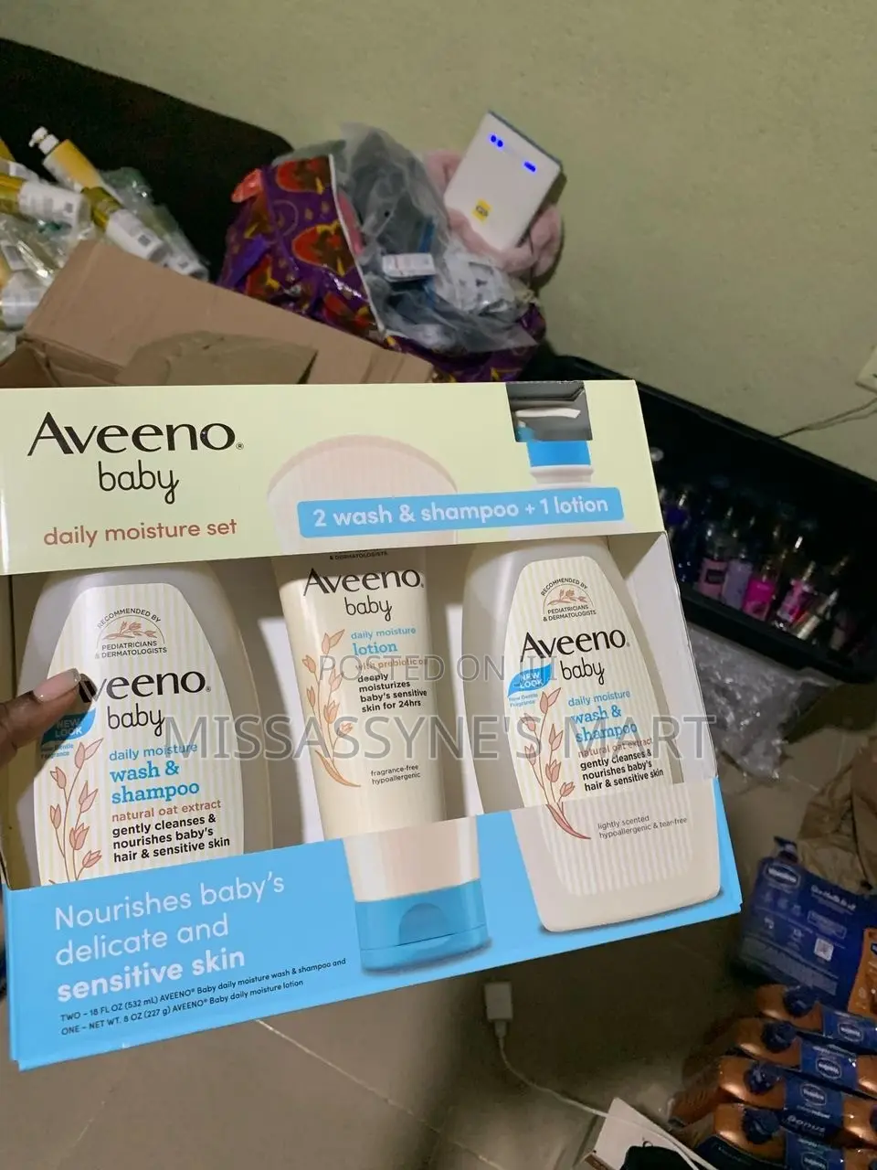 Aveeno Baby Wash Shampoo Plus Lotion