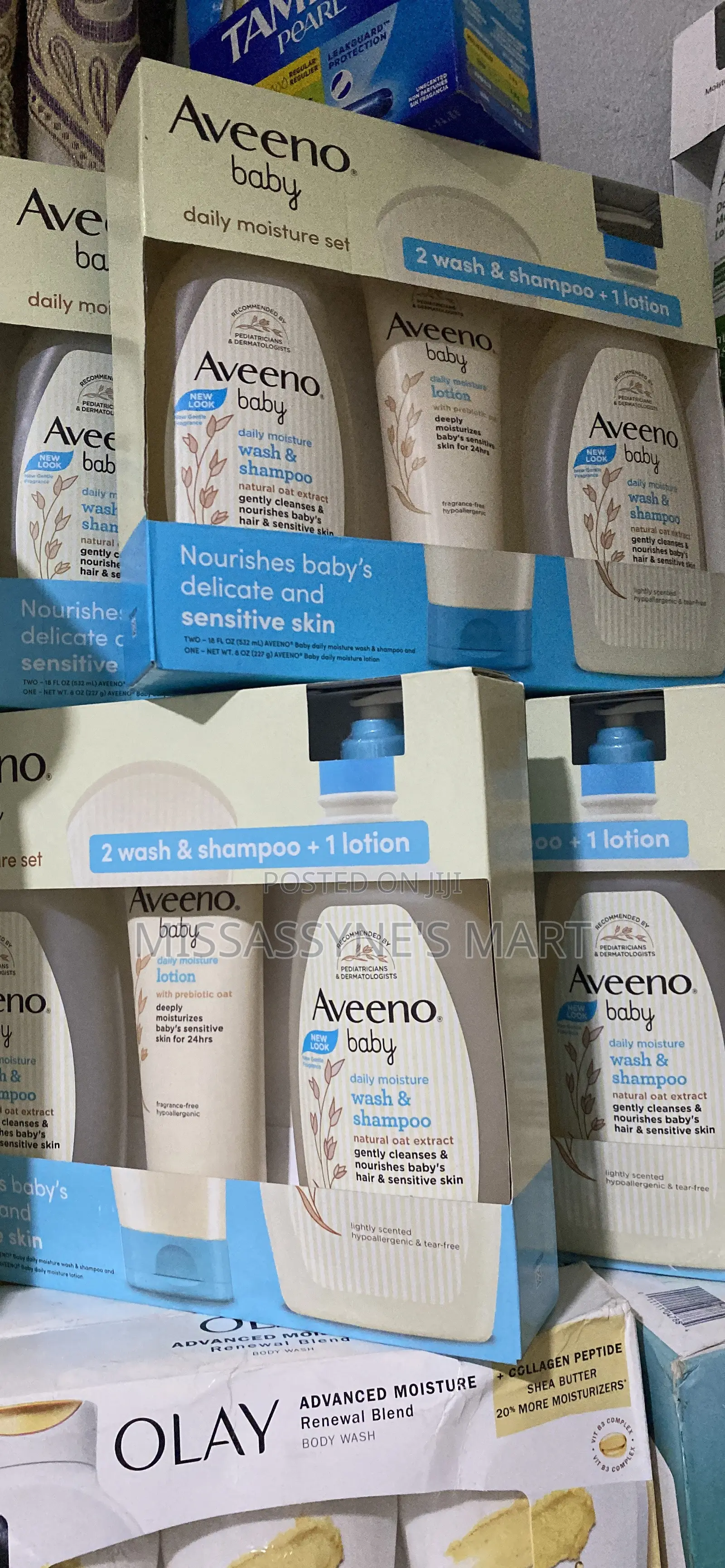 Aveeno Baby Wash Shampoo Plus Lotion