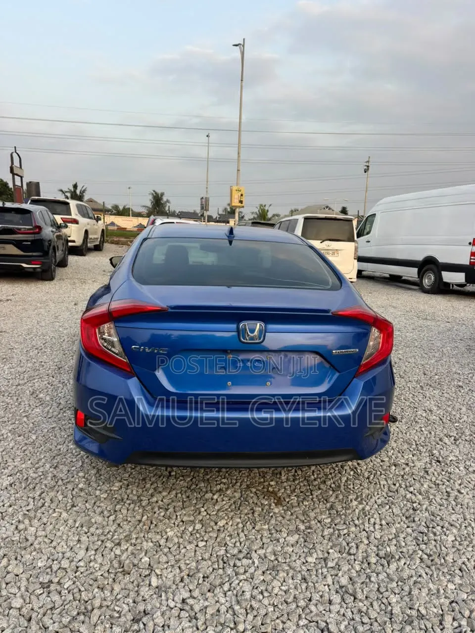 Honda Civic Touring Sedan 2018 Blue
