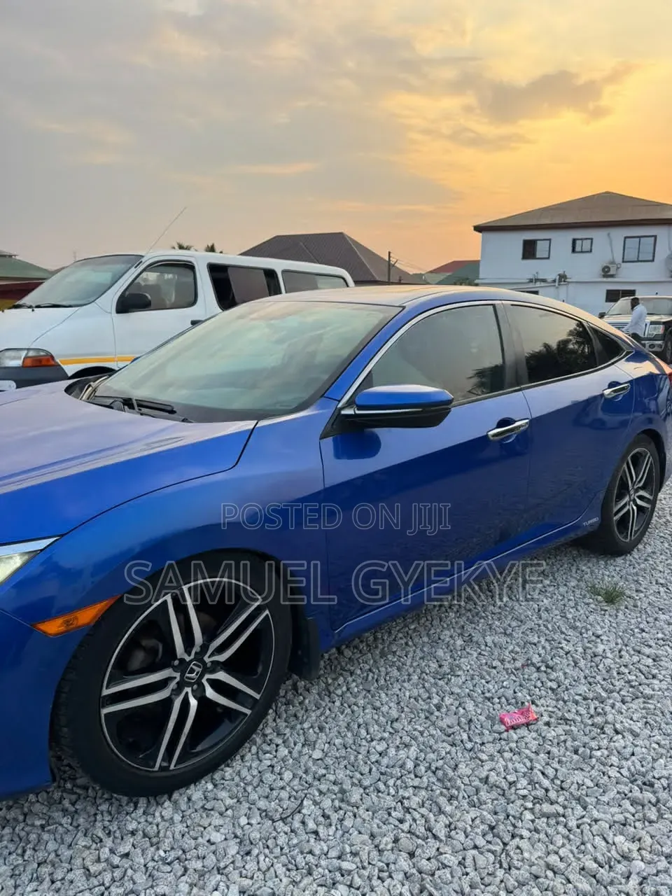 Honda Civic Touring Sedan 2018 Blue