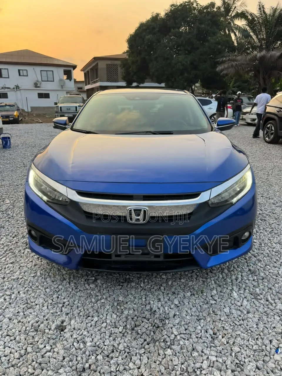 Honda Civic Touring Sedan 2018 Blue