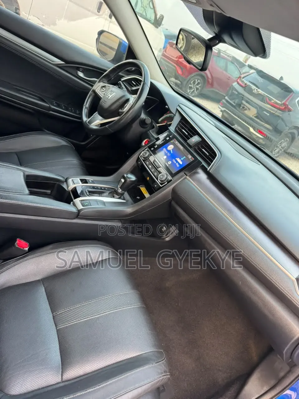 Honda Civic Touring Sedan 2018 Blue