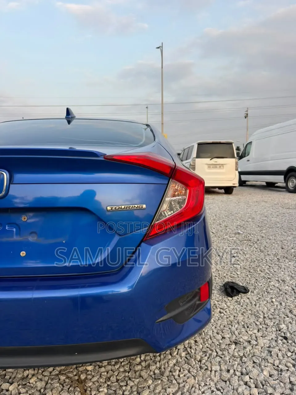 Honda Civic Touring Sedan 2018 Blue