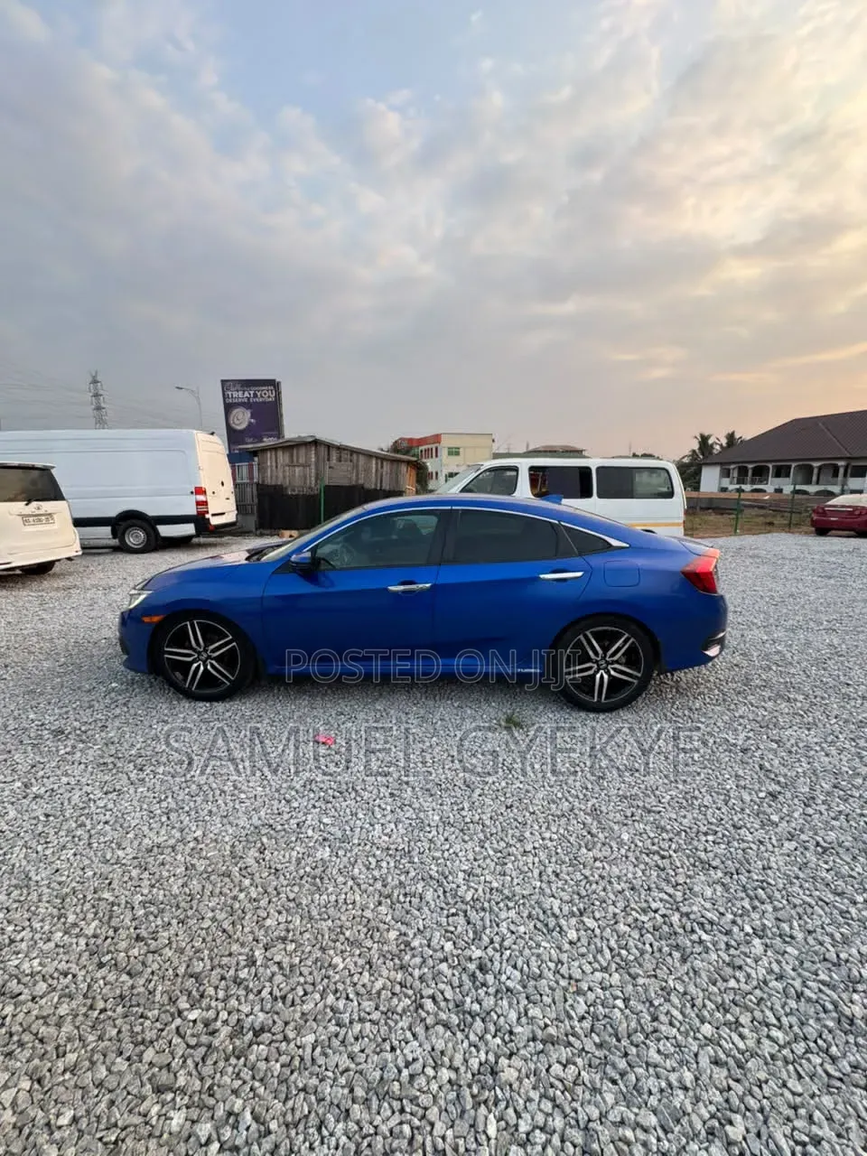 Honda Civic Touring Sedan 2018 Blue