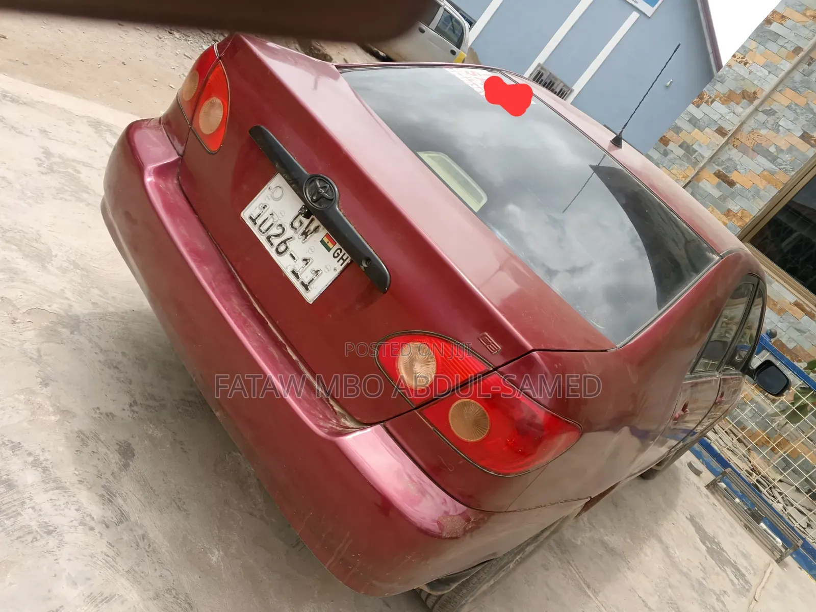 Toyota Corolla 2015 Red